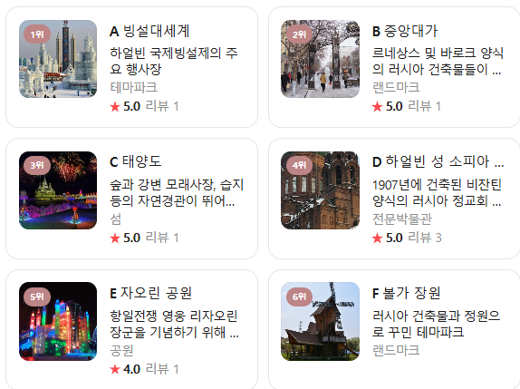 하얼빈 4월 날씨 옷차림 여행지 추천