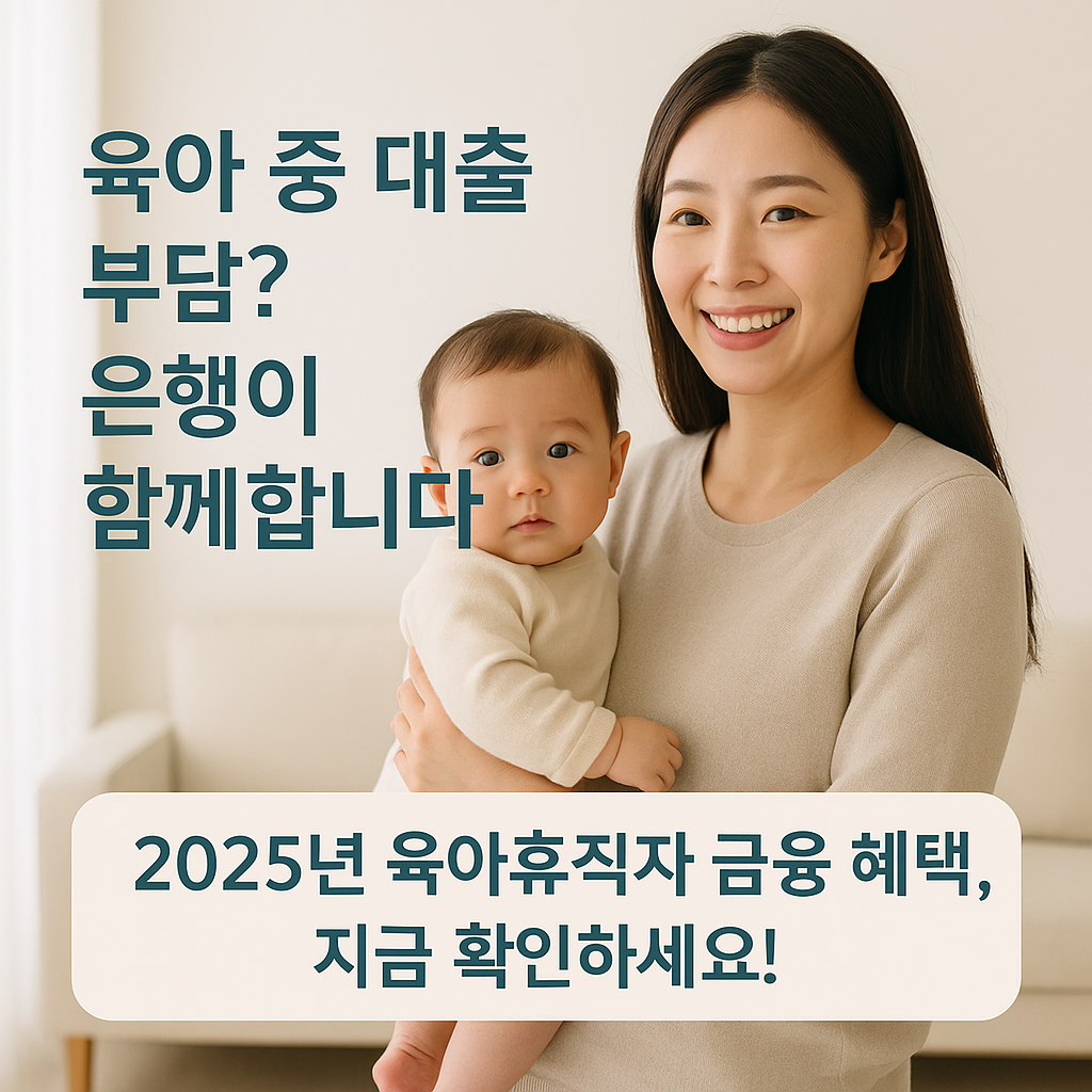 육아휴직자 대출 상환 유예