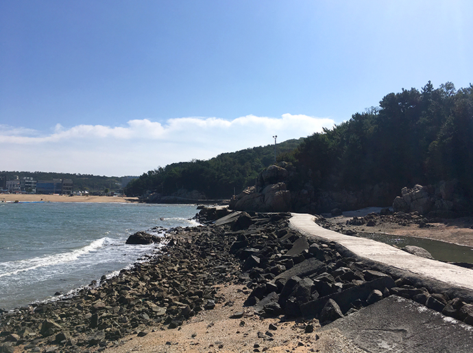 을왕리-바다옆-돌산책길