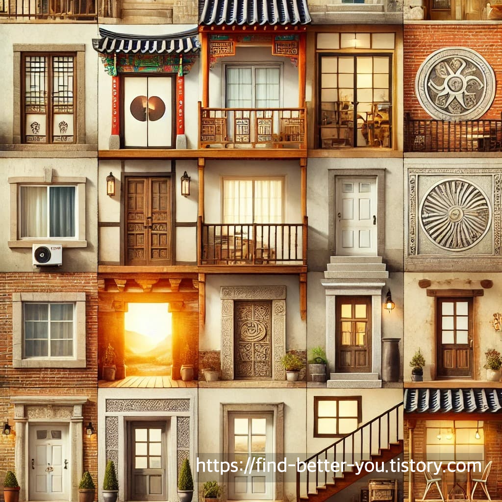 "문, 창문, 벽"에 담긴 문화적 상징과 의미