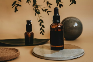 오일을 예쁘게 찍어놓은 사진