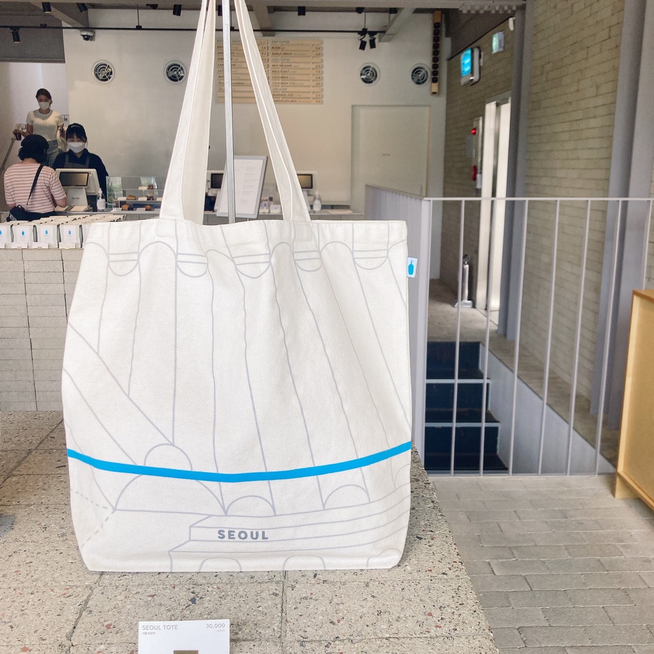 블루보틀에코백