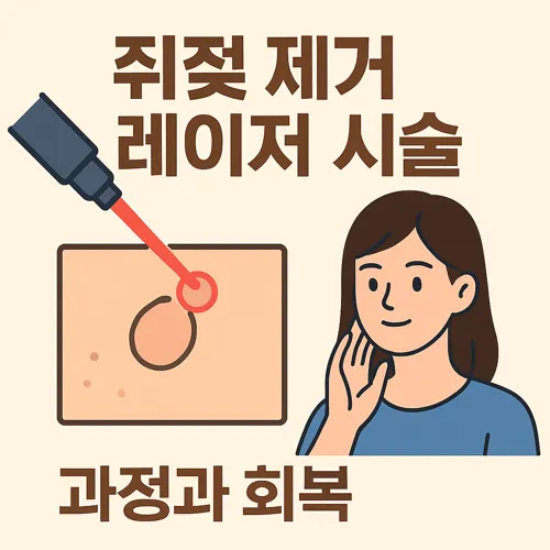 쥐젖 제거 레이저 시술 과정과 회복 썸네일
