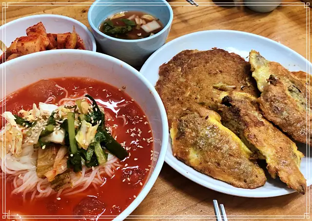 생활의 달인 강동구 강동구청 김치말이 국수 맛집