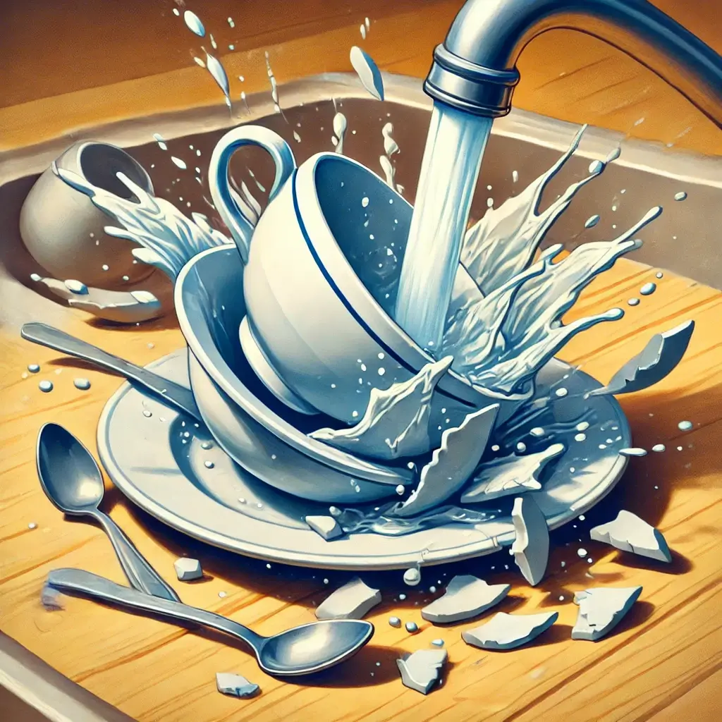 &amp;#39;더러운 설거지&amp;#39;와 &amp;#39;지저분한 집 청소&amp;#39; 