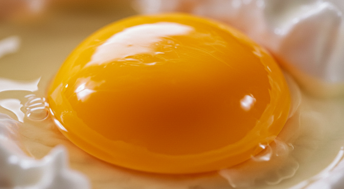 달걀노른자 사진