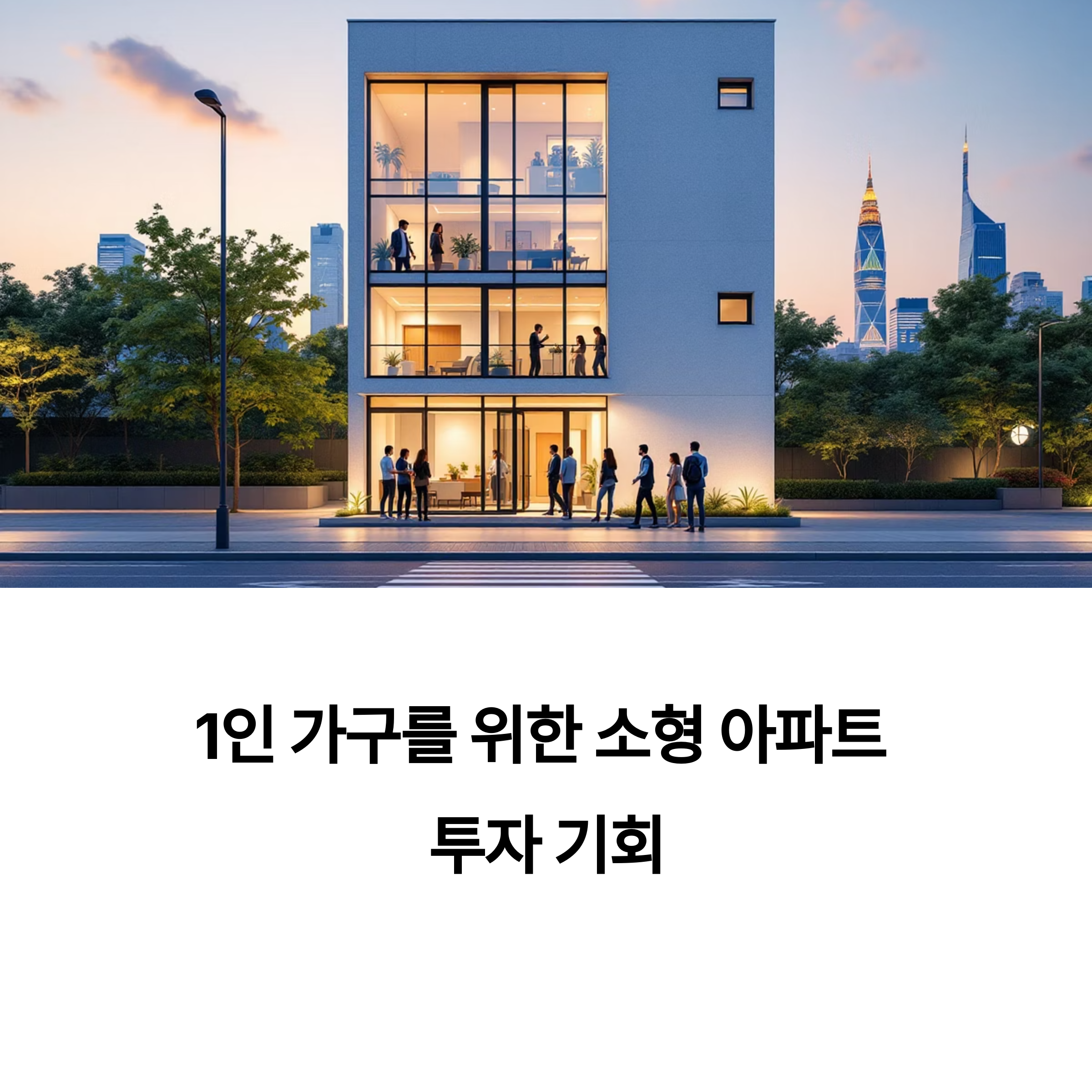 소형 아파트 실거주 추천 지역