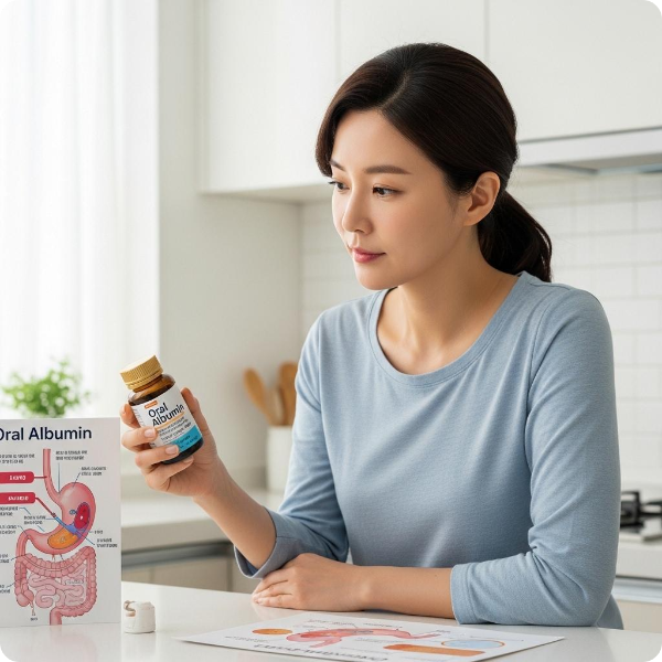 먹는 알부민 효과 없는 이유