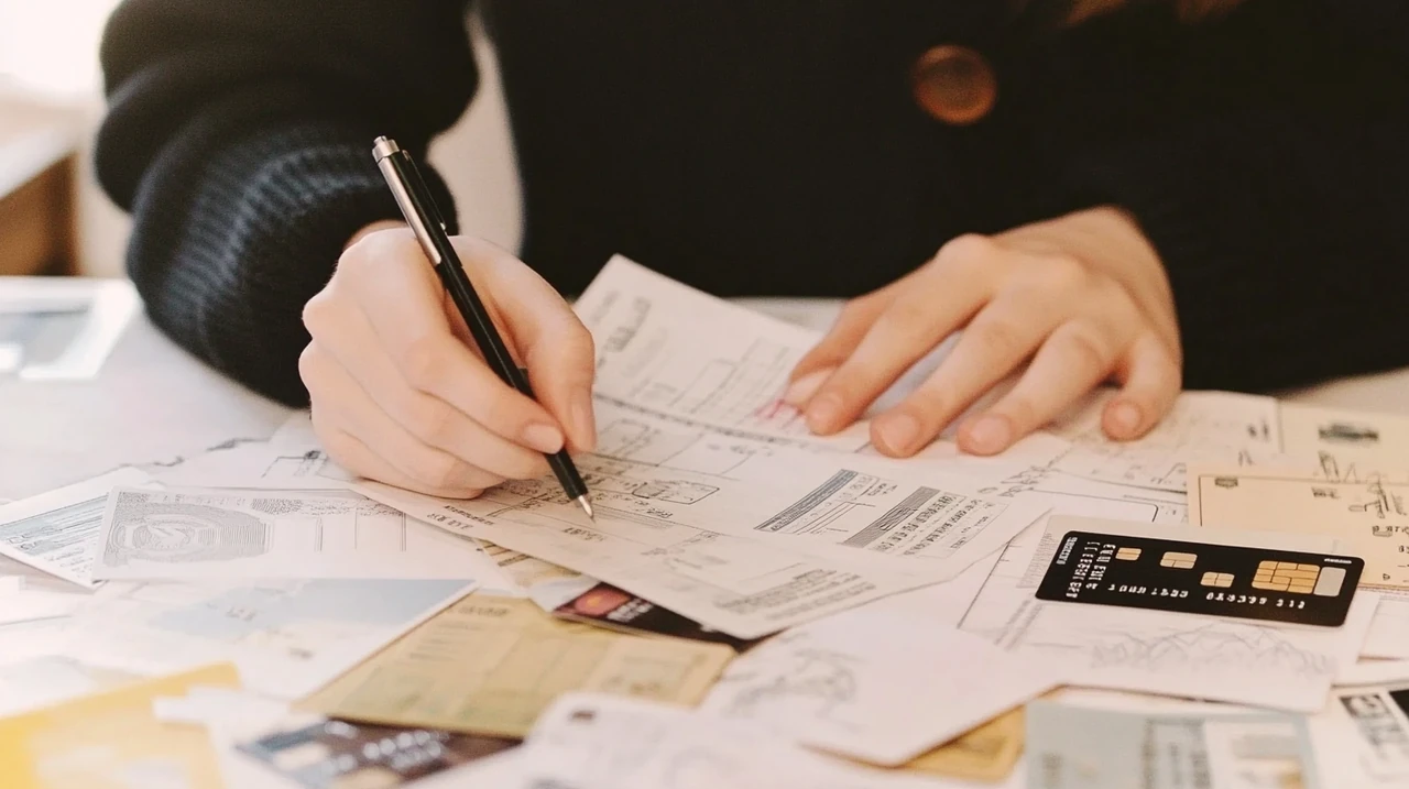 2025 연금 ETF와 민생회복지원금을 결합해 절세 효과를 극대화하고 금융 계획을 세우는 모습, 연금계좌, ETF 차트, 신용카드 등 핵심 키워드가 어우러진 현대적인 재테크 상황 표현