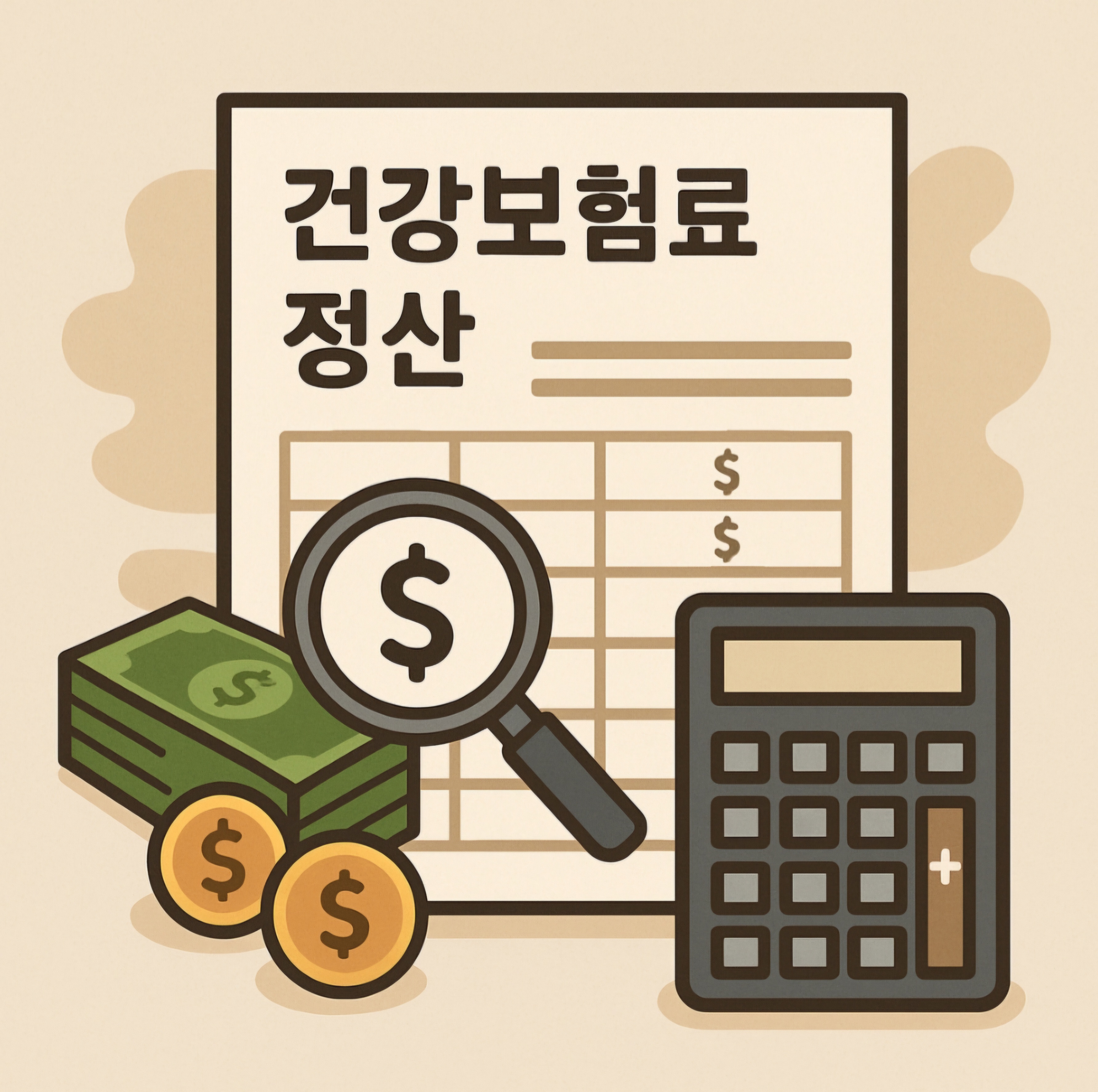 건강보험료 정산 관련 이미지
