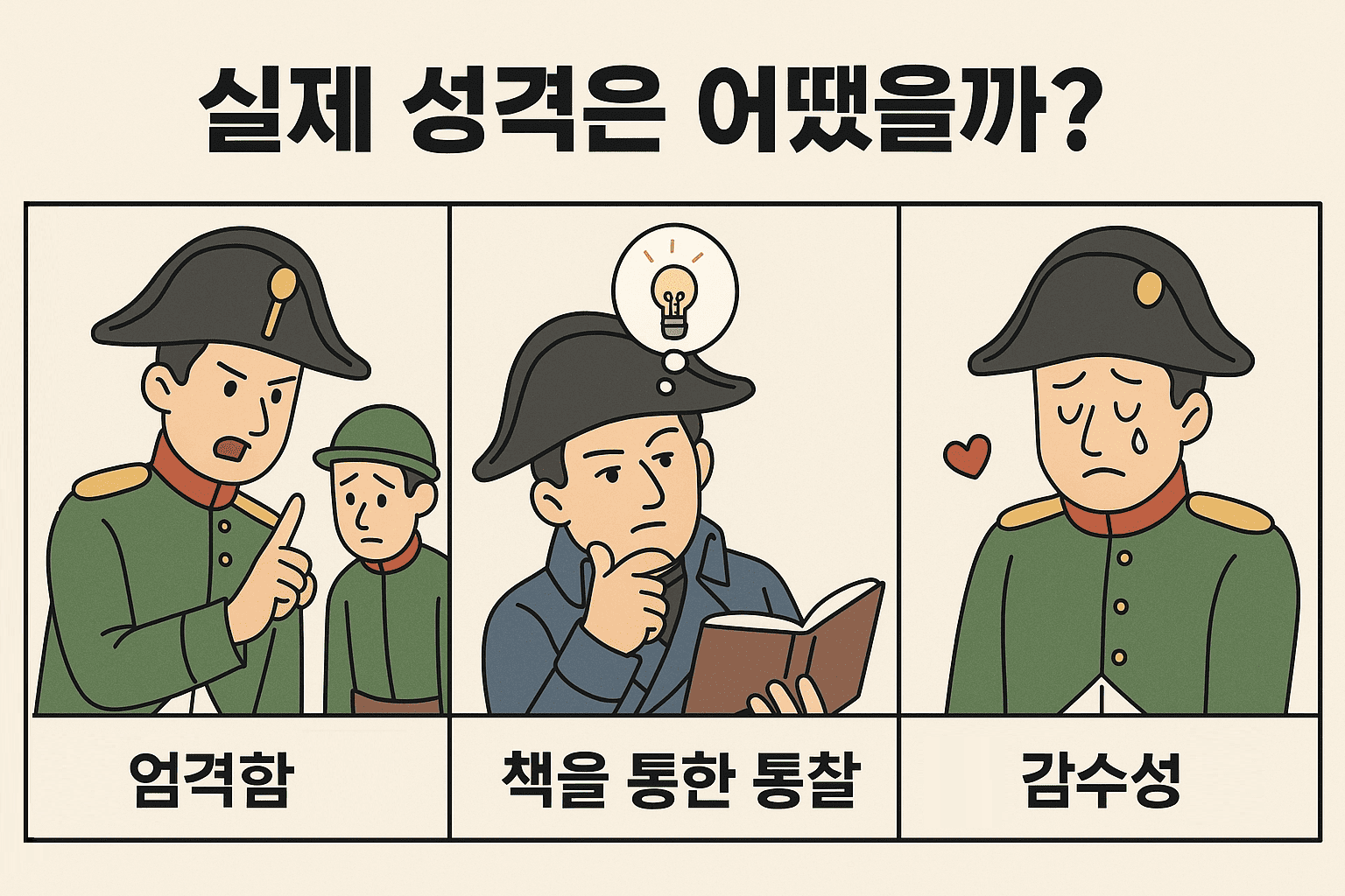 실제 성격은 어땠을까?