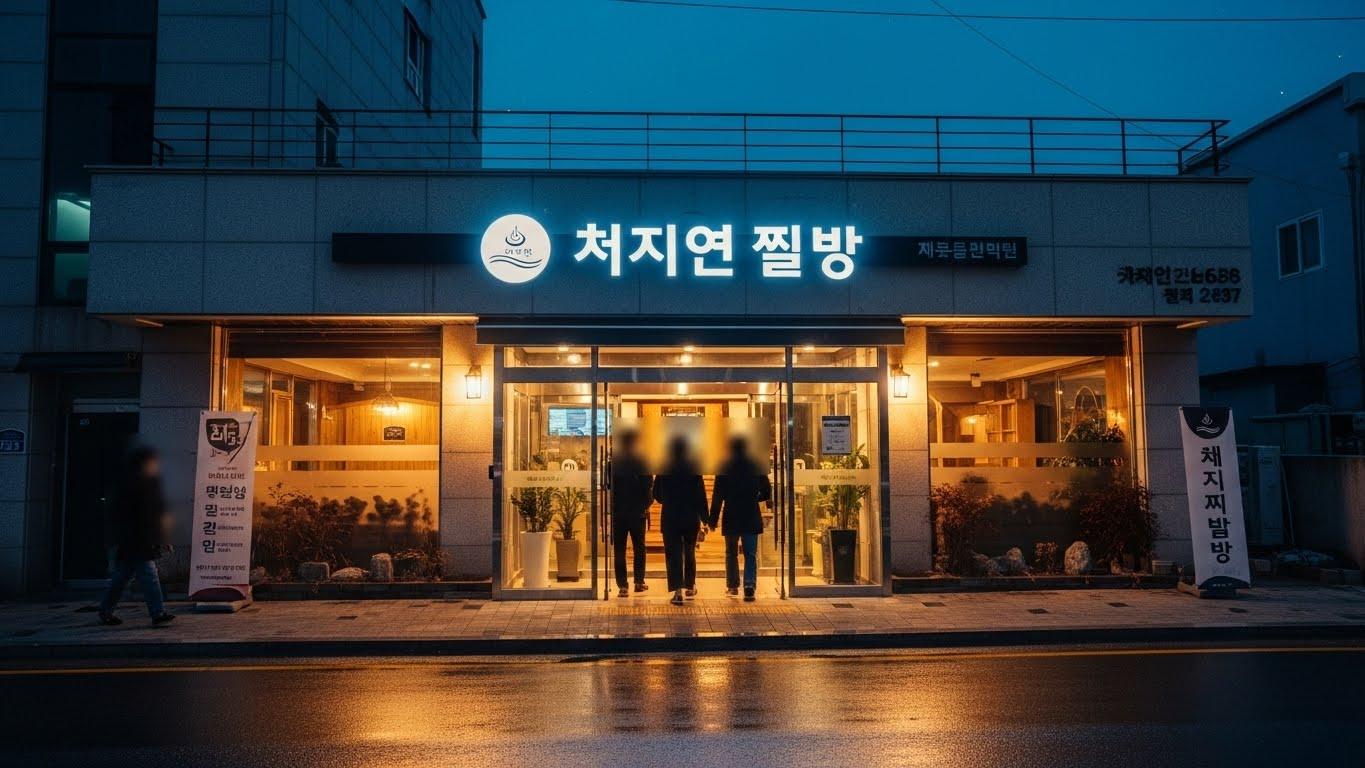 천지연찜질방매점