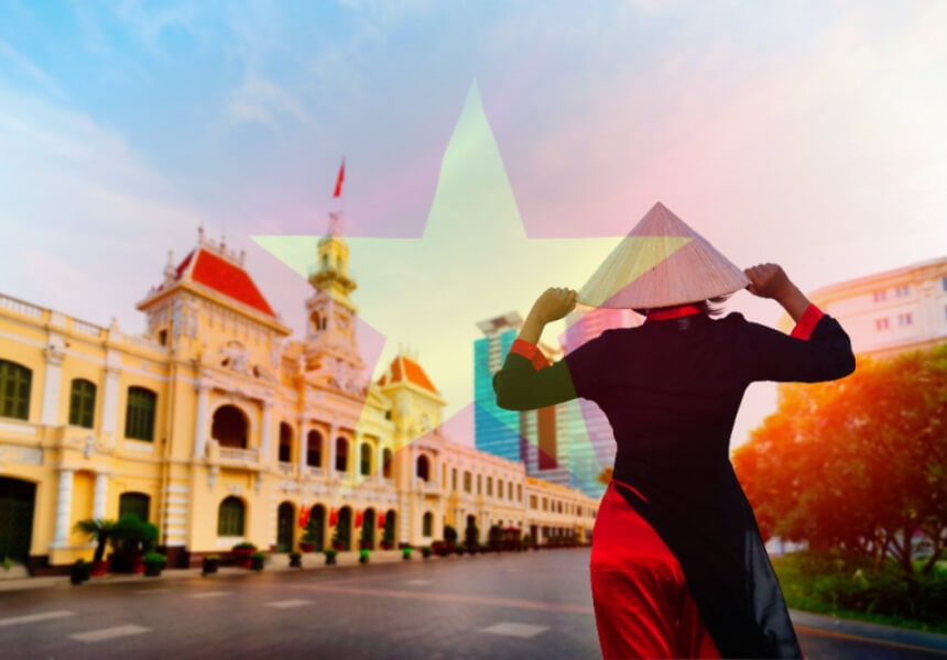 베트남 전통사진