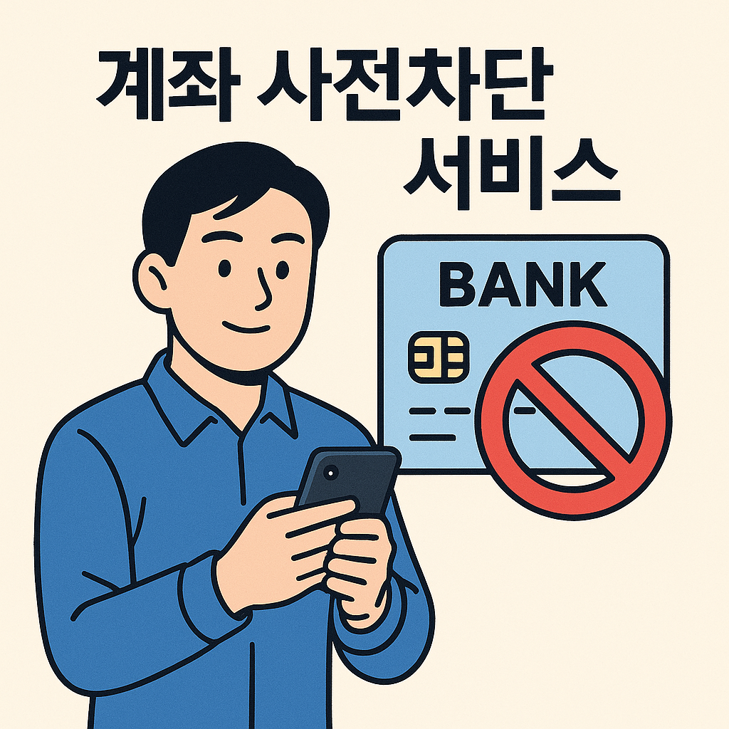 계좌 사전차단 서비스