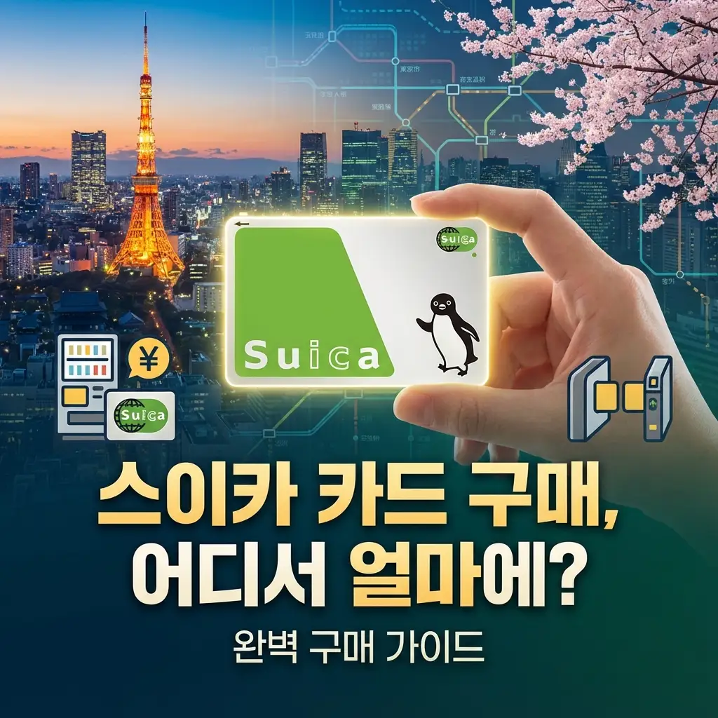 나리타공항에서 3분 만에 스이카 구입한 경험담