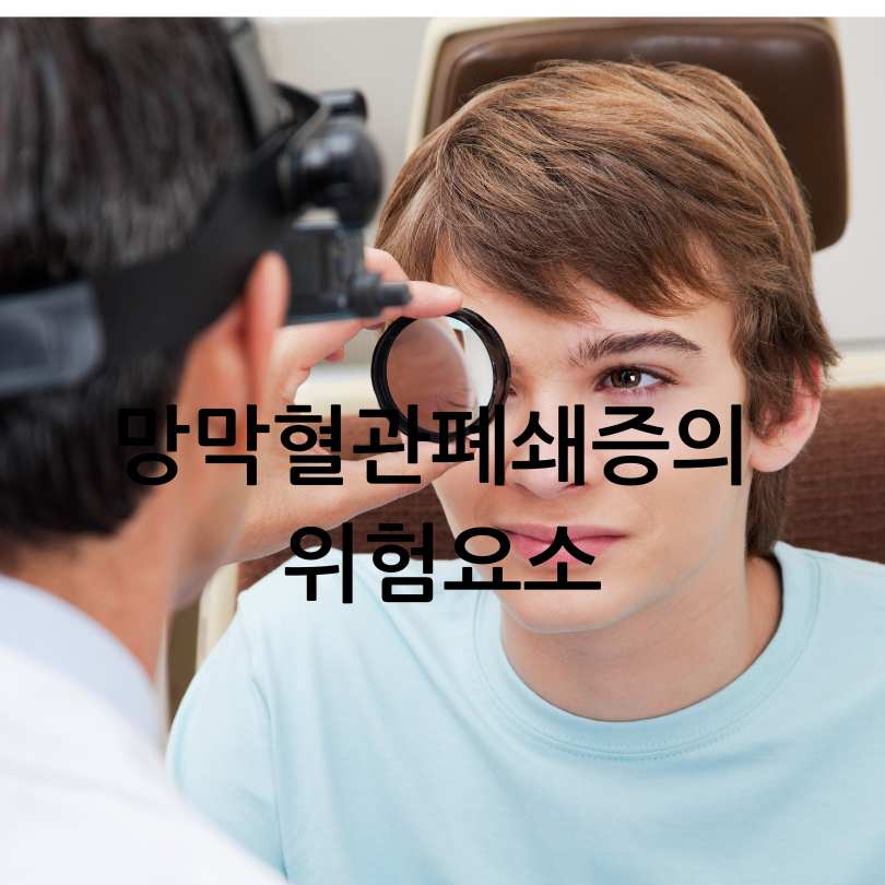 망막혈관폐쇄증(눈중풍)