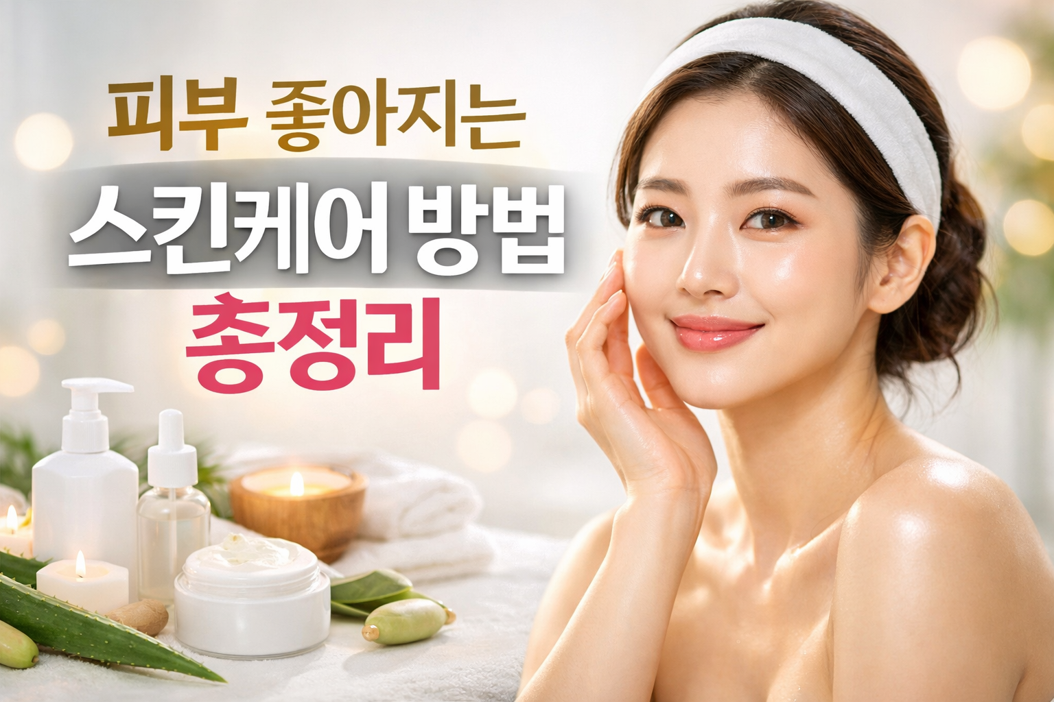 피부 좋아지는 스킨케어