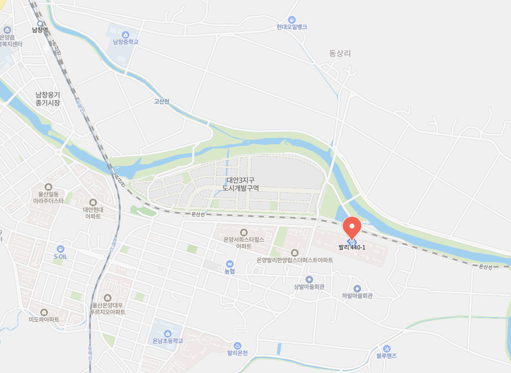 남울산 노르웨이숲 위치