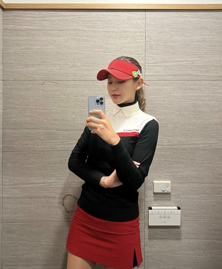 '골프에 반하다' 문정현 프로 미녀골퍼