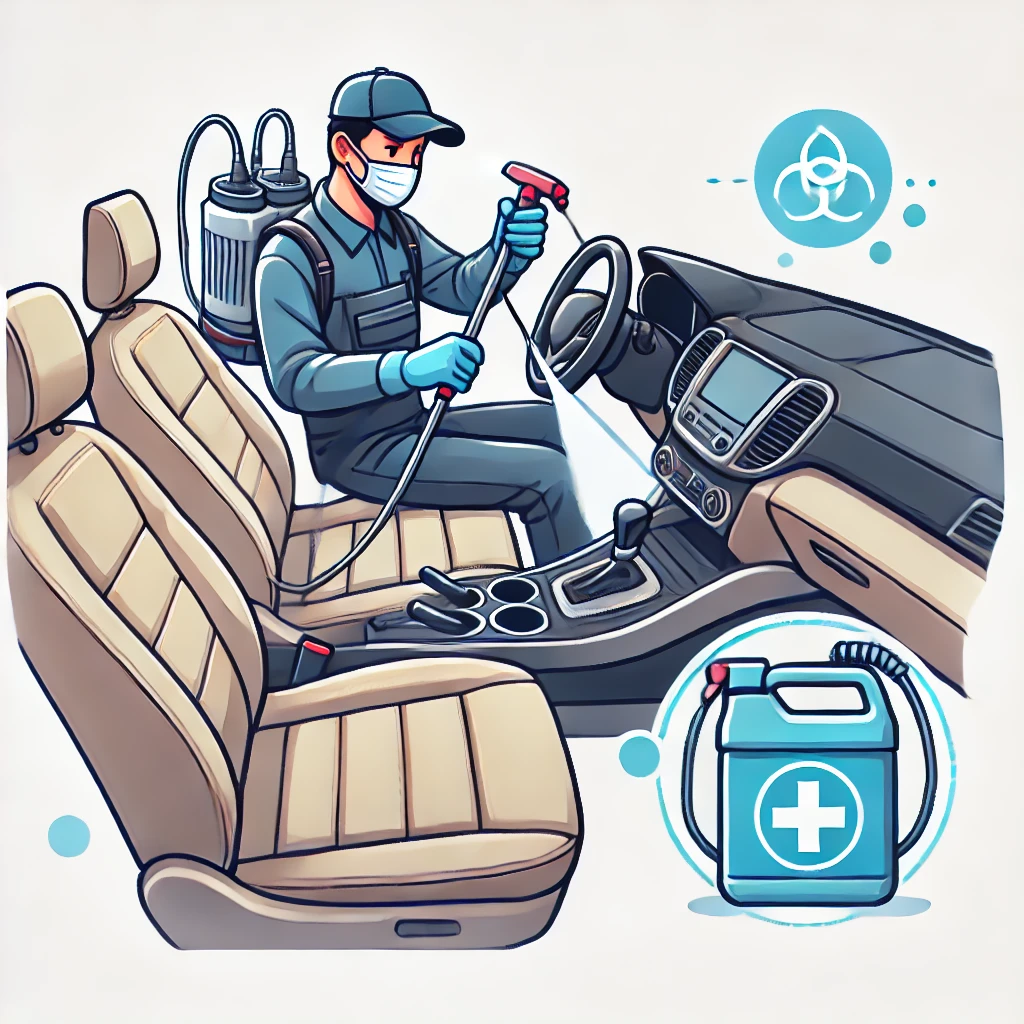 차량 소독 방법 안전하고 깨끗한 차를 위한 꿀팁