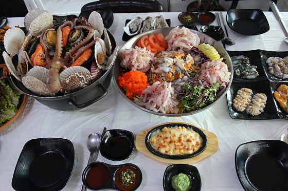 매일아침 꽃무지개물회