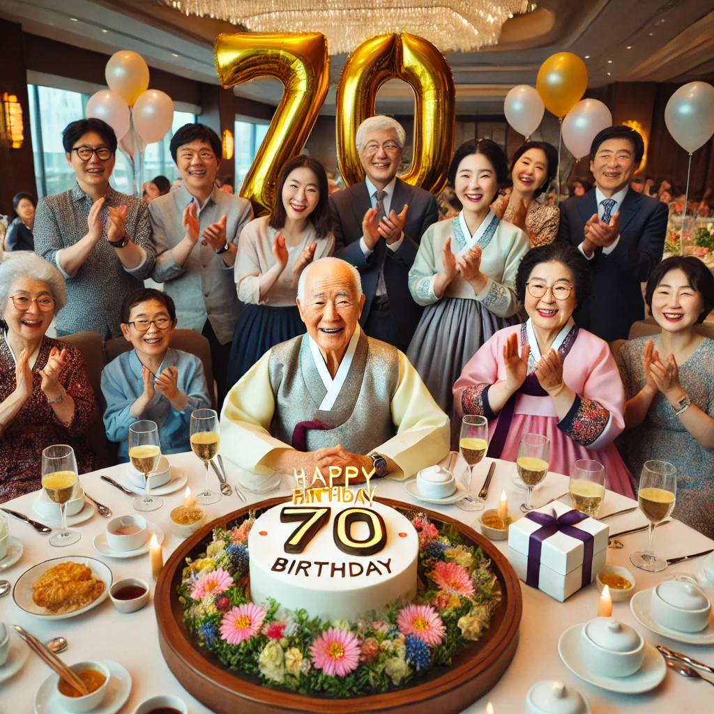 부모님 칠순잔치 선물