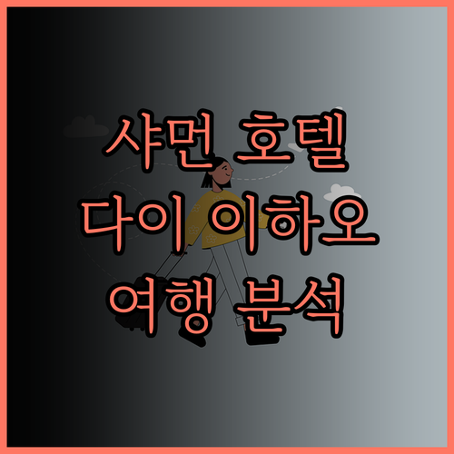 다이 이하오 호텔, 샤먼 여행의 시작