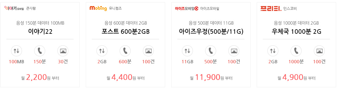우체국 알뜰폰