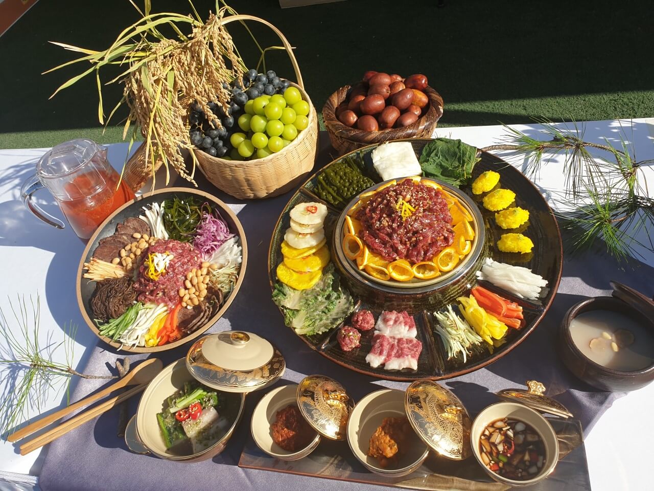 생방송투데이 구절판 생고기 육회비빔밥 전남 함평 자족식당