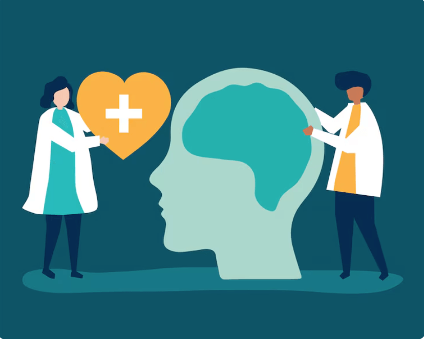 치매 원인에 대해서 설명하는 의사