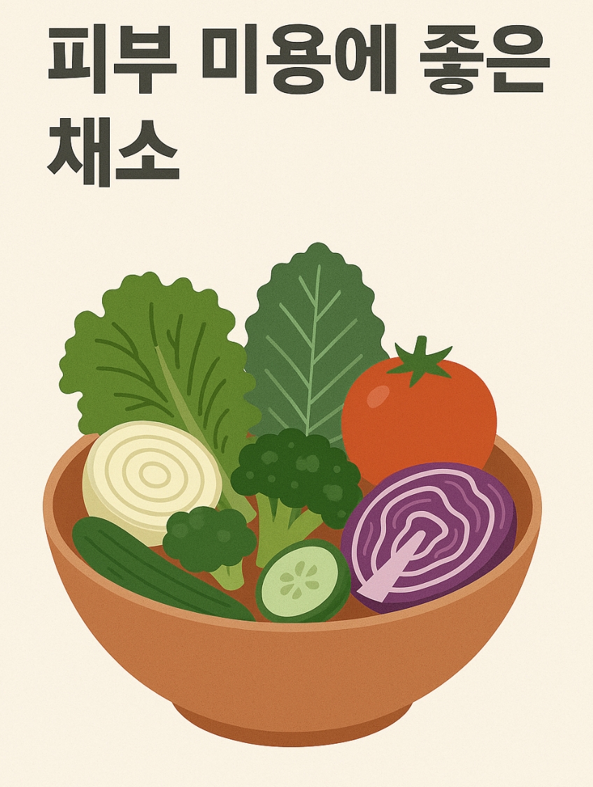 피부 미용에 좋은 채소