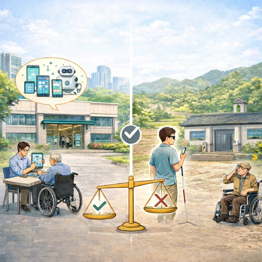 지자체별 장애인 디지털 교육 격차 분석 - 정책 구조와 지역 실행 차이