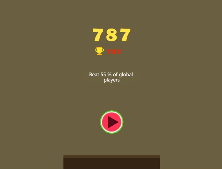 수박게임-만들기-종료-화면