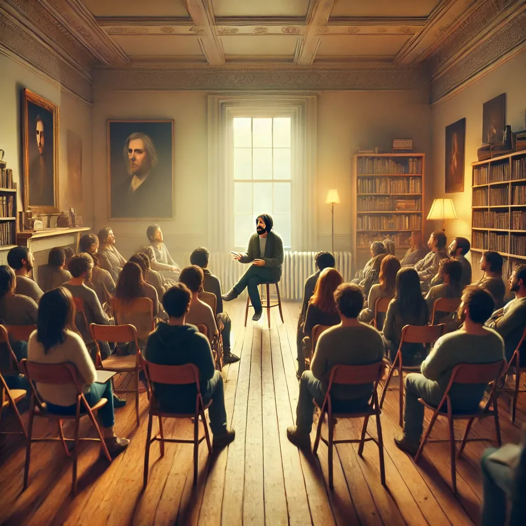 작가의 강연을 듣는 꿈