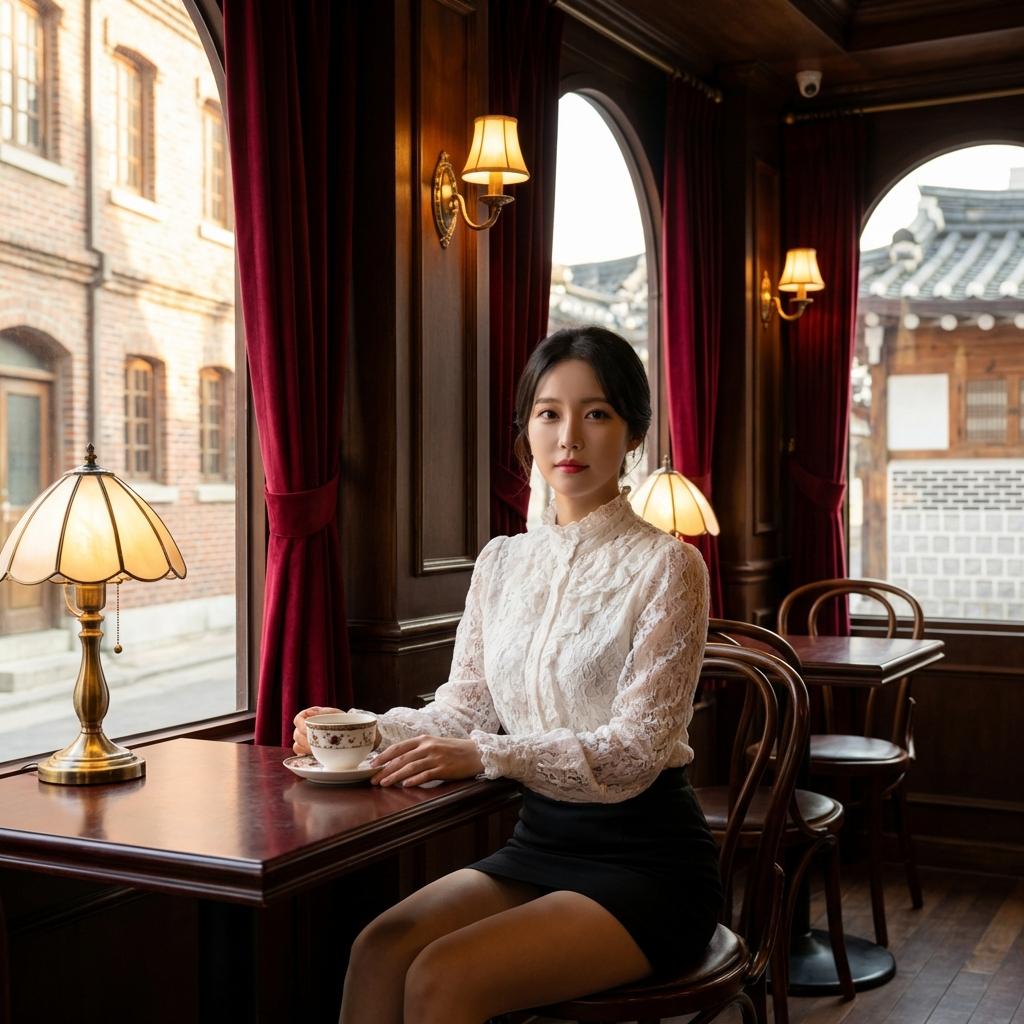 미스터 션샤인 글로리 호텔 카페 명당 자리 잡는 법