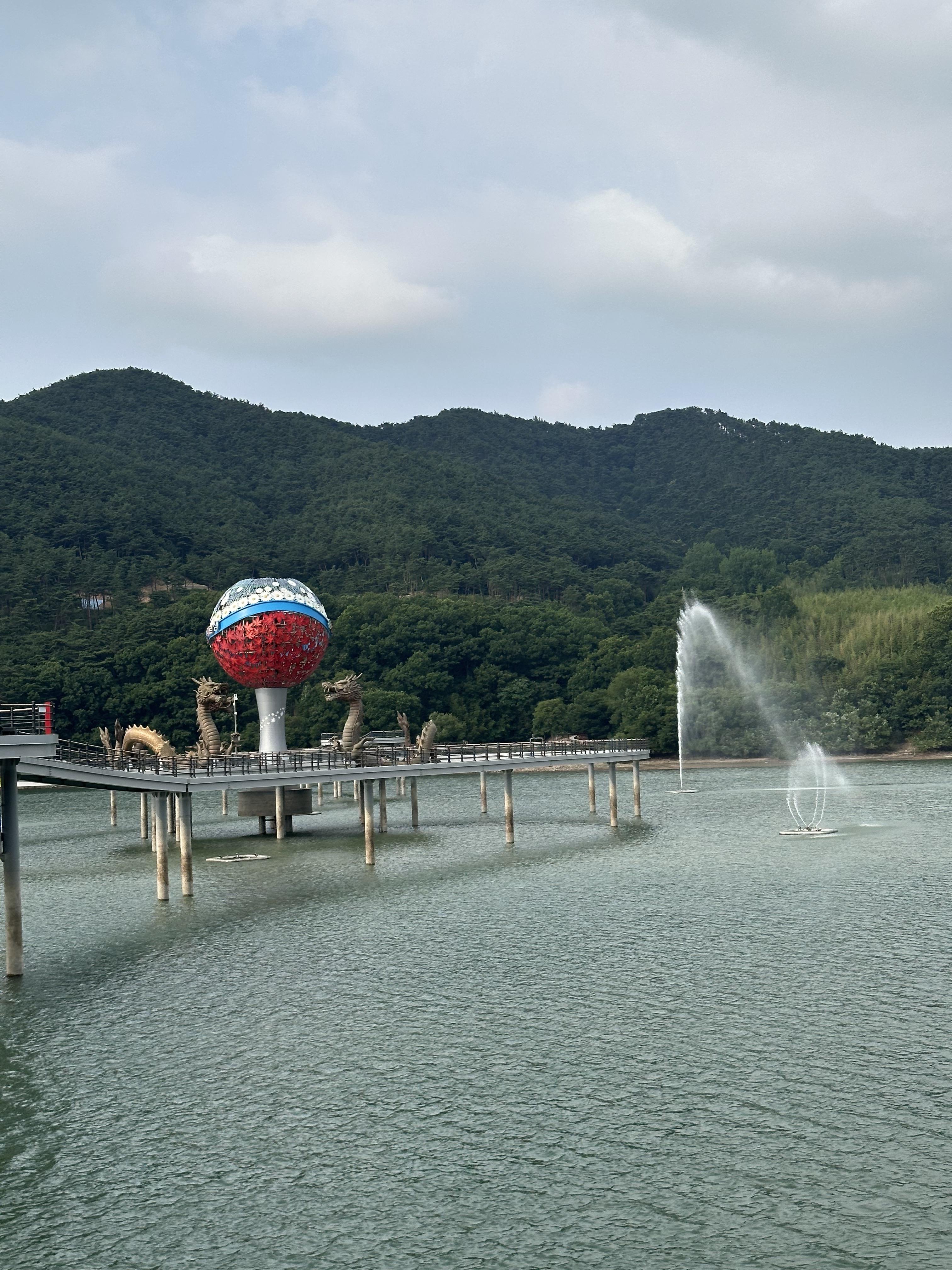 정읍 용산호 미르샘 수변길