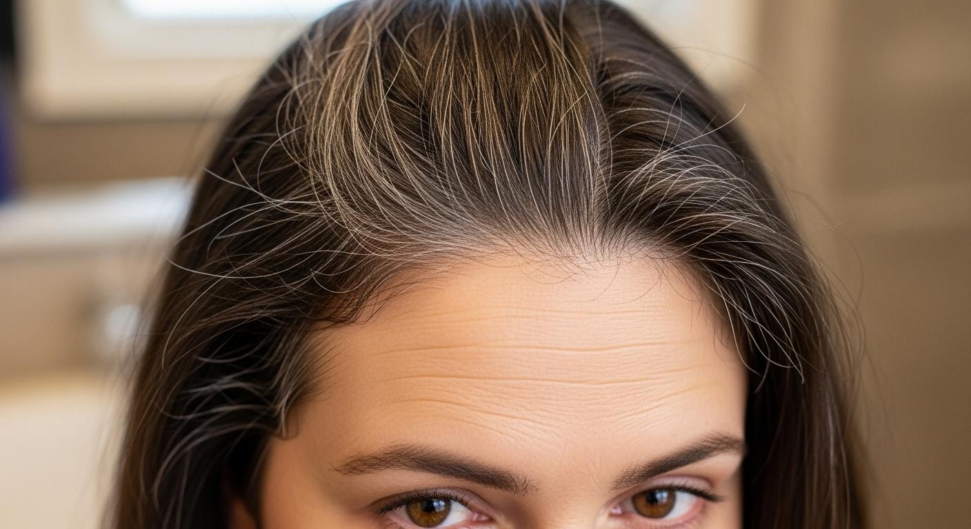 새치 부분 염색약