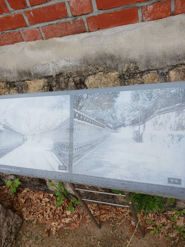 덕수궁 돌담길 옛사진