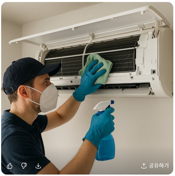 에어컨 청소 이미지