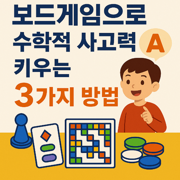 보드게임으로 수학적 사고력 키우기