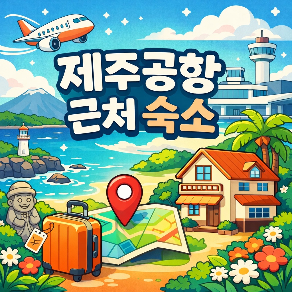 제주공항 근처 숙소 TOP7