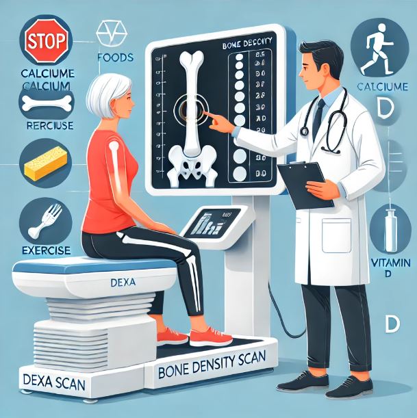 골다공증 국가검진 관련 사진