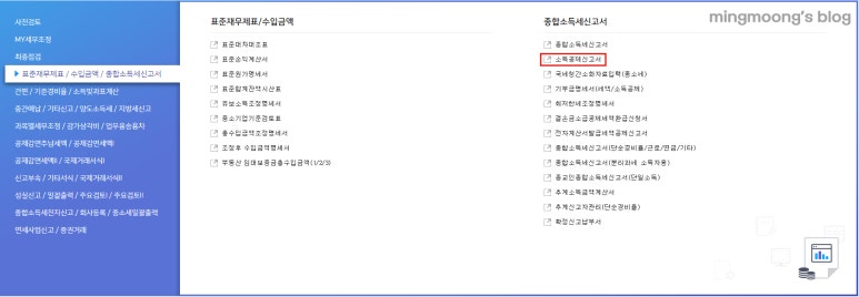 종합소득세 신고시 사업소득과 근로소득 합산하는 방법