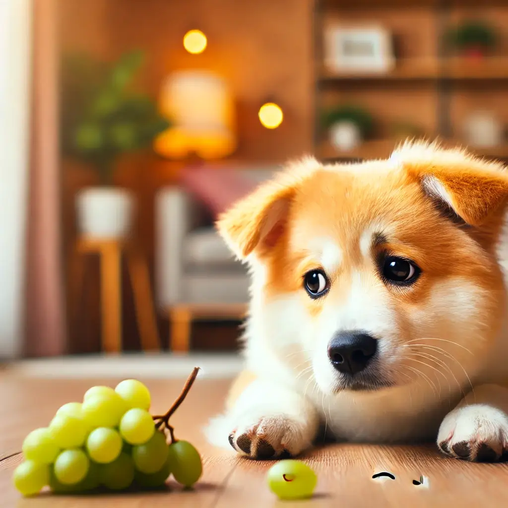 강아지 치명적인 포도