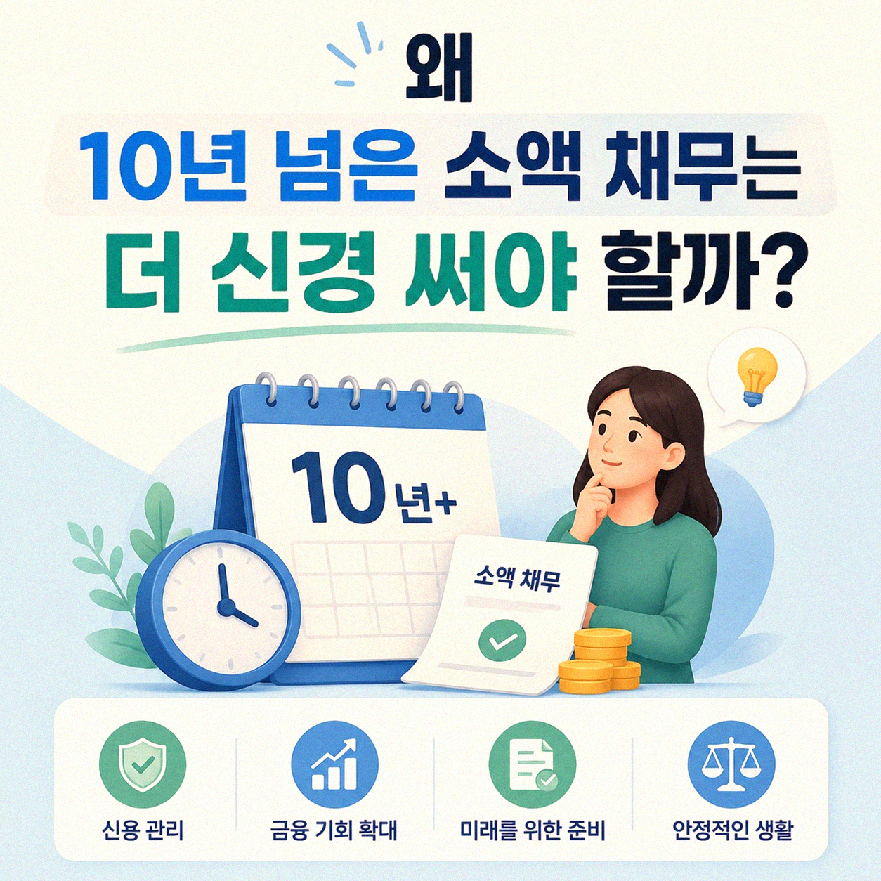 10년 넘은 소액 채무, 어떻게 해결해야 할까