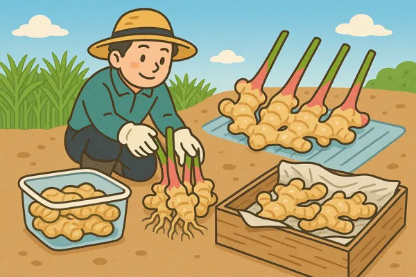 생강 수확 시기 및 보관 방법21