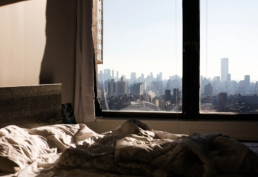 Senior-friendly 구조가 적용된 복지주택 전경