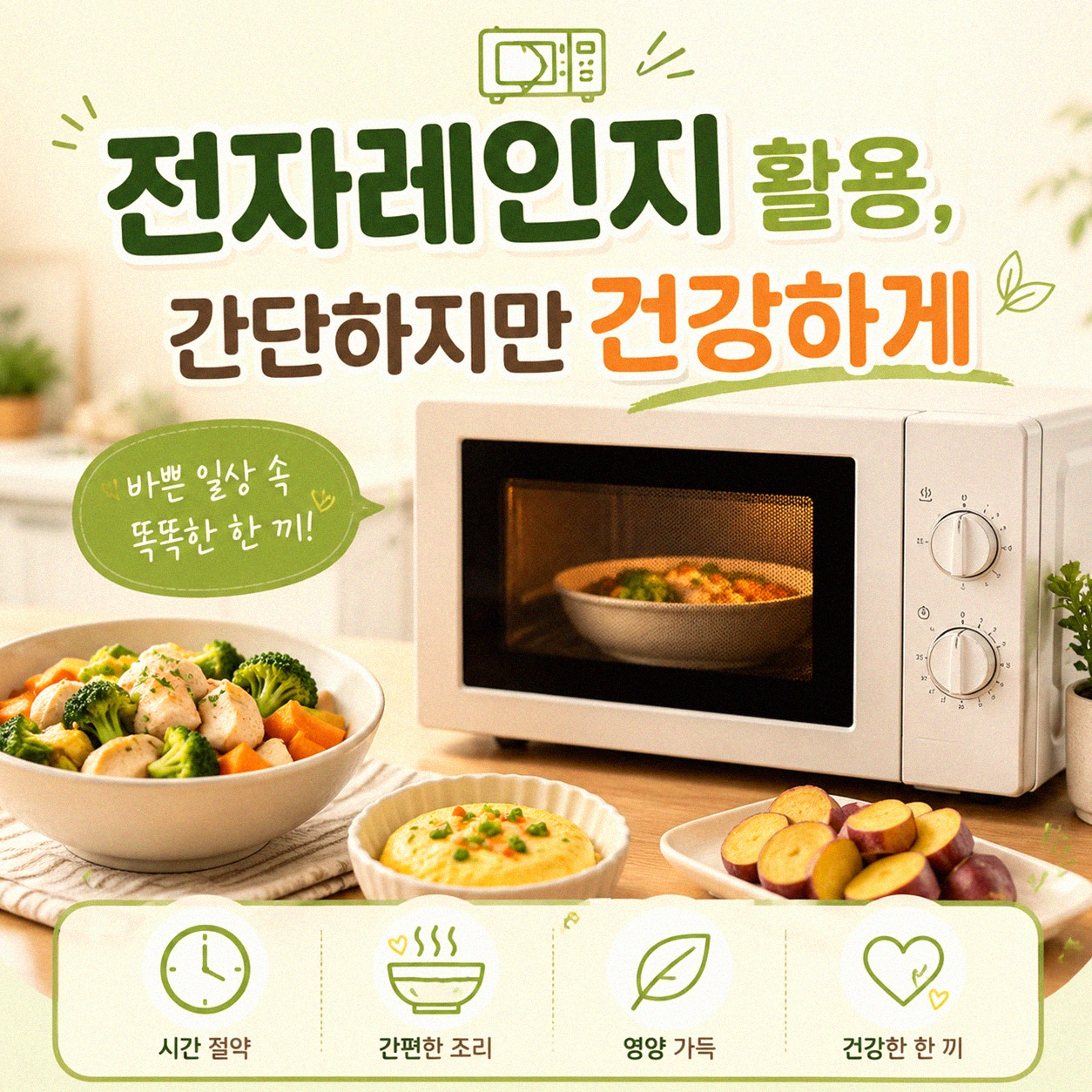 전자레인지 활용한 건강 요리, 어디부터 시작할까요