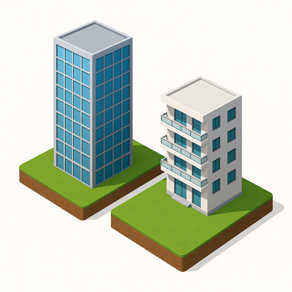 용적률, 건쳬율