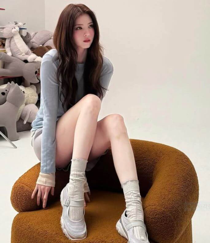 휠라 에샤페 메리제인 한소희